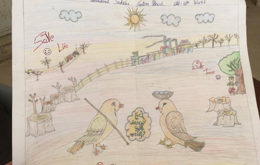 Bhata School Environmental Drawings