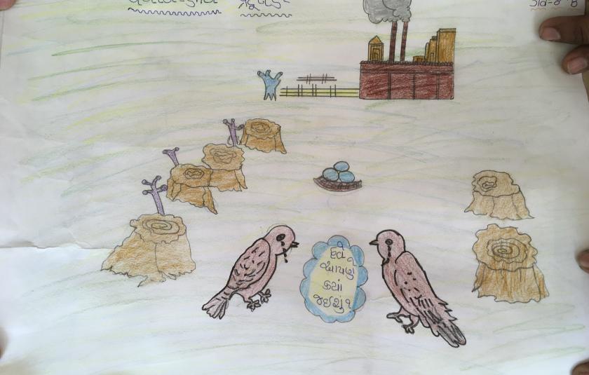 Bhata School Environmental Drawings