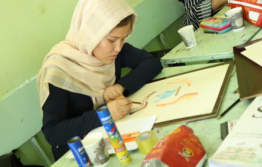 Art Competition Heals Wounds, Promotes Peace Among Afghanistan Students