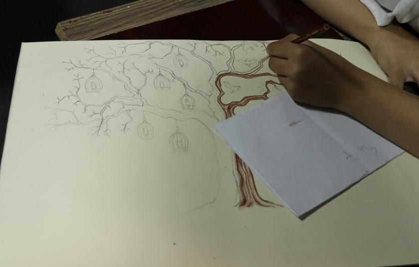 Art Competition Heals Wounds, Promotes Peace Among Afghanistan Students