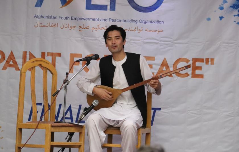 Art Competition Heals Wounds, Promotes Peace Among Afghanistan Students