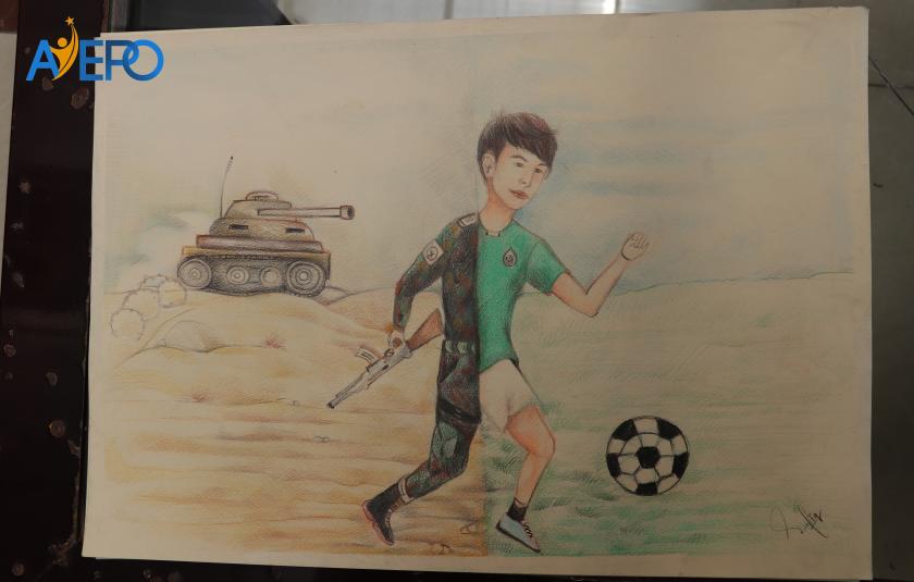 Art Competition Heals Wounds, Promotes Peace Among Afghanistan Students