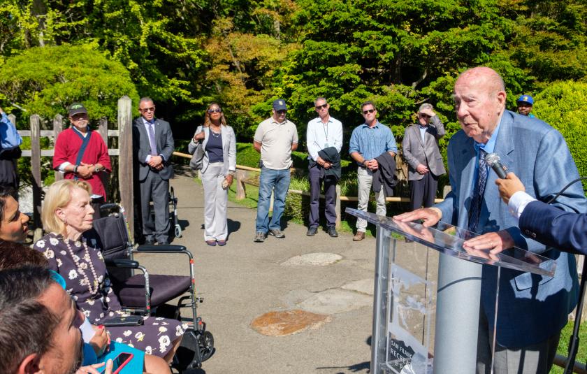 Slideshow: Two Hiroshima Survivor Trees Planted in Japanese Tea Garden