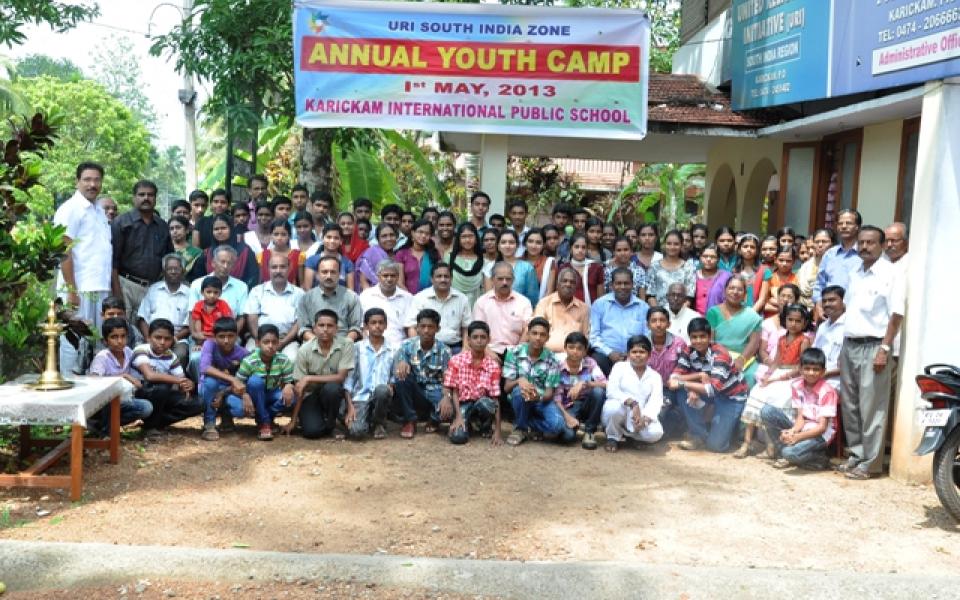 KIPS youth camp in South India