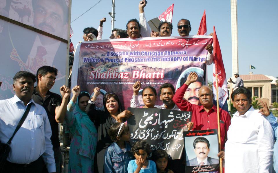 Rally for Shahbaz Bhatti