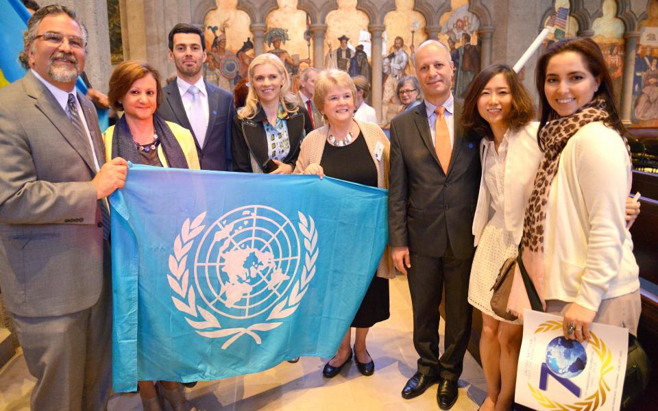 Joint anniversary celebrations for URI and the UN