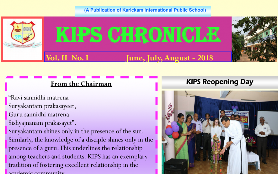 Latest News from Karickam International Public School
