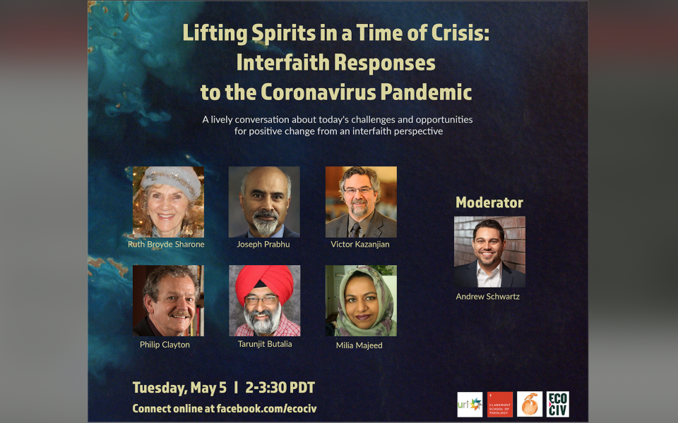 Lifting Spirits in Challenging Times: Interfaith Responses to the Coronavirus Crisis