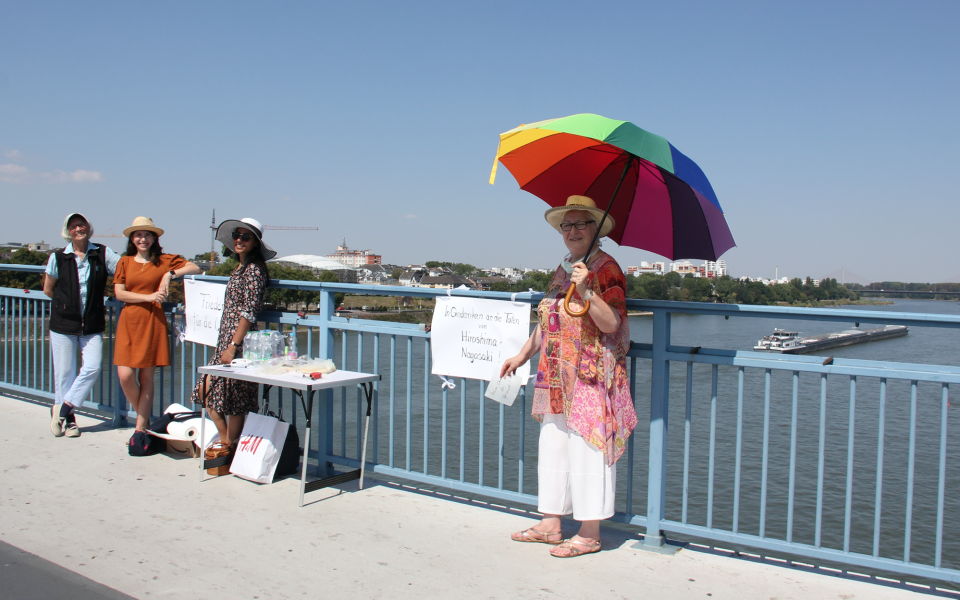 Bonn, Germany Remembers Dead from Atomic Bombs on Hiroshima and Nagasaki, 1945