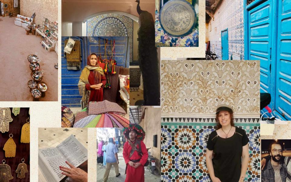 Aliza visits morocco