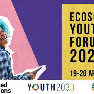 Poster of the ECOSOC Youth Forum