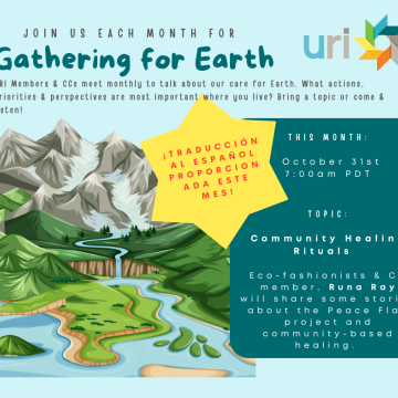 Gathering for earth october 